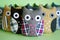 Handmade owl toys