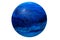 Handmade plasticine globe isolated. Great icon for global themes