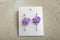 Handmade resin earrings, jewelry for women