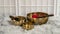 handmade Tibetan singing bowls with mallets, sound therapy for healing, relaxation and meditation