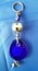 Handmade Turkish Evil Eye Nazar Home Wall Hanging Charm Blue Lucky Amulet