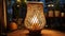handmade wooden lampshade for lamp