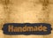 Handmade word