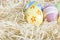 Handpainted Easter Eggs Nested