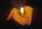 Hands Holding Candle, Women for Ending Bosnian War