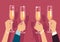 Hands holding champagne glasses. People celebrate corporate christmas party with alcohol drinks anniversary event flat