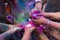 Hands of Holi Festival 2013 in Kuala Lumpur, Malaysia