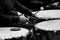 Hands musician playing the timpani in the orchestra