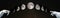 Hands point to the phases of the Moon