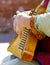 Hands of psaltery player