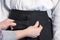 Hands that tie a hakama