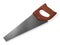 Handsaw 3d rendering