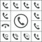 Handset icons