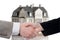 Handshake arrangement buying - selling of house