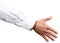 Handshake. Businessman holding hand for shaking