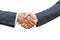 Handshake. It is a collective agreement to work. isoleted, clipping path