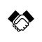 Handshake / cooperation icon