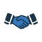 Handshake Icon, Business Partner, Partnership, Success