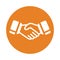 Handshake Icon, Business Partner, Partnership, Success