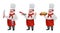 Handsome chef cartoon character. Cheerful cook