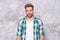 Handsome dude. Handsome guy abstract background. Handsome look of young man. Casual style. Fashion trends. Mens grooming