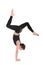 Handstand with bent legs