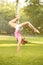 Handstand Exercise On Grass