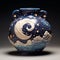 Handthrown pottery piece embodying Celestial Harmony