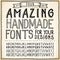 Handwriting Alphabets. Hand Drawn Fonts