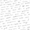 Handwriting background seamless pattern grunge letters words