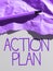 Handwriting text Action Plan. Business overview list of things or schedule to be made thia current year