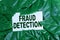 Handwriting text Fraud Detection. Word Written on identification of actual or expected fraud to take place Nature