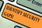 Handwriting text Identify Security Gaps. Concept meaning determine whether the controls in place are enough Keyboard key