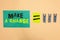 Handwriting text Make A Change. Concept meaning Create a Difference Alteration Have an Effect Metamorphose Turquoise paper reminde