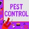 Handwriting text Pest Control. Business idea Killing destructive insects that attacks crops and livestock Businessman