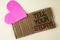 Handwriting text Tell Your Story Motivational Call. Concept meaning Share your experience motivate world written on Tear Cardboard