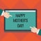 Handwriting text writing Happy Mother S Is Day. Concept meaning celebration honoring mums and celebrating motherhood Hu analysis