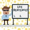 Handwriting text writing Life Sentence. Concept meaning the punishment of being put in prison for a very long time