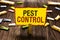 Handwriting text writing Pest Control. Concept meaning Killing destructive insects that attacks crops and livestock Clothespin hol