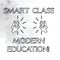 Handwriting text writing Smart Class Modern Education. Concept meaning Up to date technological classrooms learning Hu
