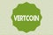 Handwriting text writing Vertcoin. Concept meaning Cryptocurrency Blockchain Digital currency Tradeable token