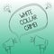 Handwriting text writing White Collar Crime. Concept meaning refers financially motivated nonviolent crime by business Freehand