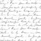 Handwritten abstract text seamless pattern