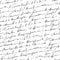 Handwritten abstract text seamless pattern