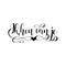 Handwritten calligraphy phrase in Dutch Ik hou van je. Vector illustration. translate from Dutch: I love you