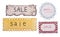 Handwritten Sale Tags