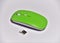 Handy green wireless pc mouse