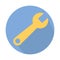 Handyman Color Vector Icon which can easily modify or edit