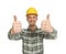 Handyman thumbs up