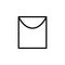 hang icon. Element of laundry icon for mobile concept and web apps. Thin line hang icon can be used for web and mobile